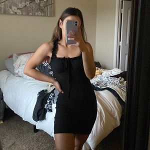 Shein black dress
